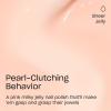 imageOPI Nail Lacquer Nail Polish  Opaque Crme Sheer Jelly Nail Polish Shades  Fast Drying Streak Free and Chip Resistant Wear  Make Em Jelly Collection  Summer 2025PearlClutching Behavior  Semisheer Soft Pink