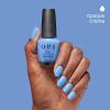 imageOPI Nail Lacquer Nail Polish  Opaque Crme Sheer Jelly Nail Polish Shades  Fast Drying Streak Free and Chip Resistant Wear  Make Em Jelly Collection  Summer 2025Blue Them All Away  Opaque Bright Blue