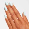 imageOPI Nail Lacquer Nail Polish  Opaque Light Blue Crme Chip Resistant Nail Polish  Vegan Fast Drying Streak FreeSuzi Without a Paddle