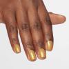 imageOPI Nail Lacquer Nail Polish  Opaque Orange ampamp Yellow Shimmer Chip Resistant Nail Polish  Vegan Fast Drying Streak FreegLITer