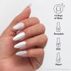 imageOPI xPRESSON Press on Nails  Long Almond Shape Nail Art  30 Count With Glue  Instant GelLike Salon Manicure  Long Lasting Reusable NondamagingGlass Slipper