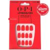 imageOPI xPRESSON Press on Nails  Short Round Classic Shape Nail Art  Light to Neutral Colors  30 Count With Glue  Instant GelLike Salon Manicure  Long Lasting Reusable NondamagingCajun Shrimp