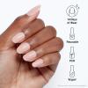 imageOPI xPRESSON Press on Nails  Short Round Classic Shape Nail Art  Light to Neutral Colors  30 Count With Glue  Instant GelLike Salon Manicure  Long Lasting Reusable NondamagingBubble Bath