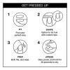 imageOPI xPRESSON Press on Nails  Short Round Classic Shape Nail Art  Light to Neutral Colors  30 Count With Glue  Instant GelLike Salon Manicure  Long Lasting Reusable NondamagingAlpine Snow