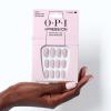 imageOPI xPRESSON Press on Nails  Short Round Classic Shape Nail Art  Light to Neutral Colors  30 Count With Glue  Instant GelLike Salon Manicure  Long Lasting Reusable NondamagingDont Bossa Nova Me Around