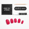 imageOPI xPRESSON Press on Nails  Short Round Classic Shape Nail Art  Light to Neutral Colors  30 Count With Glue  Instant GelLike Salon Manicure  Long Lasting Reusable NondamagingStrawberry Margarita