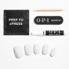 imageOPI xPRESSON Press on Nails  Short Round Classic Shape Nail Art  Light to Neutral Colors  30 Count With Glue  Instant GelLike Salon Manicure  Long Lasting Reusable NondamagingAlpine Snow