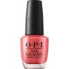 imageOPI Nail Lacquer Nail Polish  Opaque Bright Red Shimmer Chip Resistant Nail Polish  Vegan Fast Drying Streak FreeMy Address is Hollywood