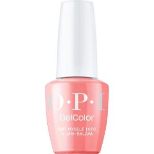 imageOPI GelColor Gel Nail Polish  Opaque Bright Crme UV Cure Gel Nail Polish  Vegan ampamp HEMA Free Long Lasting High ShineGot Myself Into a Jambalaya