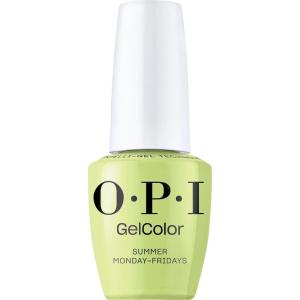 imageOPI GelColor Gel Nail Polish  Opaque Bright Crme UV Cure Gel Nail Polish  Vegan ampamp HEMA Free Long Lasting High ShineSummer MondayFridays