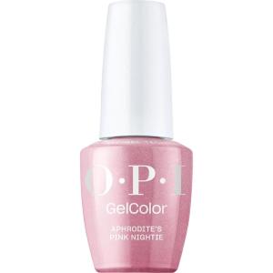 imageOPI GelColor Gel Nail Polish  Opaque Shimmer ampamp Metallic UV Cure Gel Nail Polish  Vegan ampamp HEMA Free Long Lasting High ShineAphrodites Pink Nightie