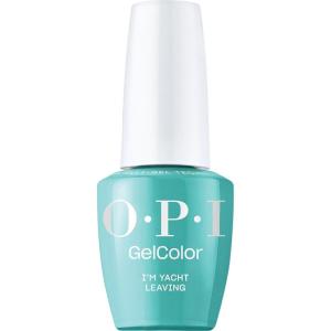 imageOPI GelColor Gel Nail Polish  Opaque Soft Blue Crme UV Cure Gel Nail Polish  Vegan ampamp HEMA Free Long Lasting High ShineIm Yacht Leaving