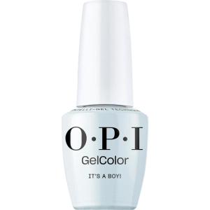 imageOPI GelColor Gel Nail Polish  Opaque Soft Blue Crme UV Cure Gel Nail Polish  Vegan ampamp HEMA Free Long Lasting High ShineIts a Boy
