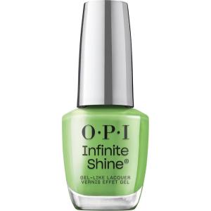 imageOPI Infinite Shine GelLike Lacquer  Opaque Crme Glitter and Sheer Jelly Long Lasting Wear Vegan Nail Polish Shades  Make Em Jelly Collection  Summer 2025Jelly Green with Envy  Opaque Bright Green