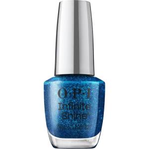 imageOPI Infinite Shine GelLike Lacquer  Opaque Crme Glitter and Sheer Jelly Long Lasting Wear Vegan Nail Polish Shades  Make Em Jelly Collection  Summer 2025Dust the Competition  Jelly Dark Blue Glitter