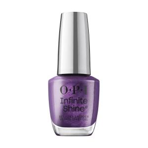 imageOPI Infinite Shine Long Wear Nail Polish  Opaque Metallic Shimmer Gel Like Nail Polish  Vegan Long Lasting Streak FreePurple Reign