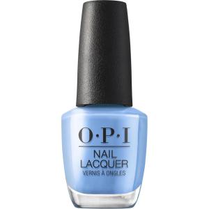 imageOPI Nail Lacquer Nail Polish  Opaque Crme Sheer Jelly Nail Polish Shades  Fast Drying Streak Free and Chip Resistant Wear  Make Em Jelly Collection  Summer 2025Blue Them All Away  Opaque Bright Blue
