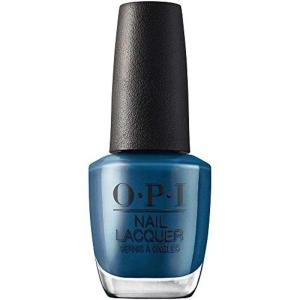 imageOPI Nail Lacquer Nail Polish  Opaque Dark Blue Green Crme Chip Resistant Nail Polish  Vegan Fast Drying Streak FreeDuomo Days