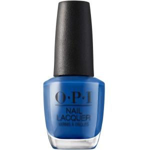 imageOPI Nail Lacquer Nail Polish  Opaque Dark Blue Green Crme Chip Resistant Nail Polish  Vegan Fast Drying Streak FreeMi Casa Es Blue Casa