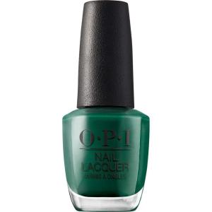 imageOPI Nail Lacquer Nail Polish  Opaque Dark Blue Green Crme Chip Resistant Nail Polish  Vegan Fast Drying Streak FreeStay Off the Lawn