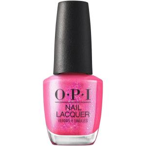imageOPI Nail Lacquer Nail Polish  Opaque Dark Pink Shimmer Chip Resistant Nail Polish  Vegan Fast Drying Streak FreeSpring Break the Internet