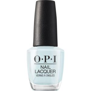 imageOPI Nail Lacquer Nail Polish  Opaque Light Blue Crme Chip Resistant Nail Polish  Vegan Fast Drying Streak FreeSuzi Without a Paddle