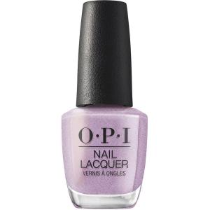imageOPI Nail Lacquer Nail Polish  Opaque Light Blue Purple Shimmer Chip Resistant Nail Polish  Vegan Fast Drying Streak FreeSuga Cookie