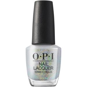 imageOPI Nail Lacquer Nail Polish  Opaque Light White ampamp Gray Shimmer Chip Resistant Nail Polish  Vegan Fast Drying Streak FreeI Cancertainly Shine