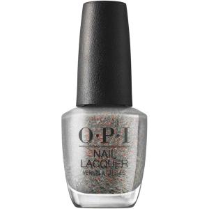 imageOPI Nail Lacquer Nail Polish  Opaque Light White ampamp Gray Shimmer Chip Resistant Nail Polish  Vegan Fast Drying Streak FreeYay or Neigh