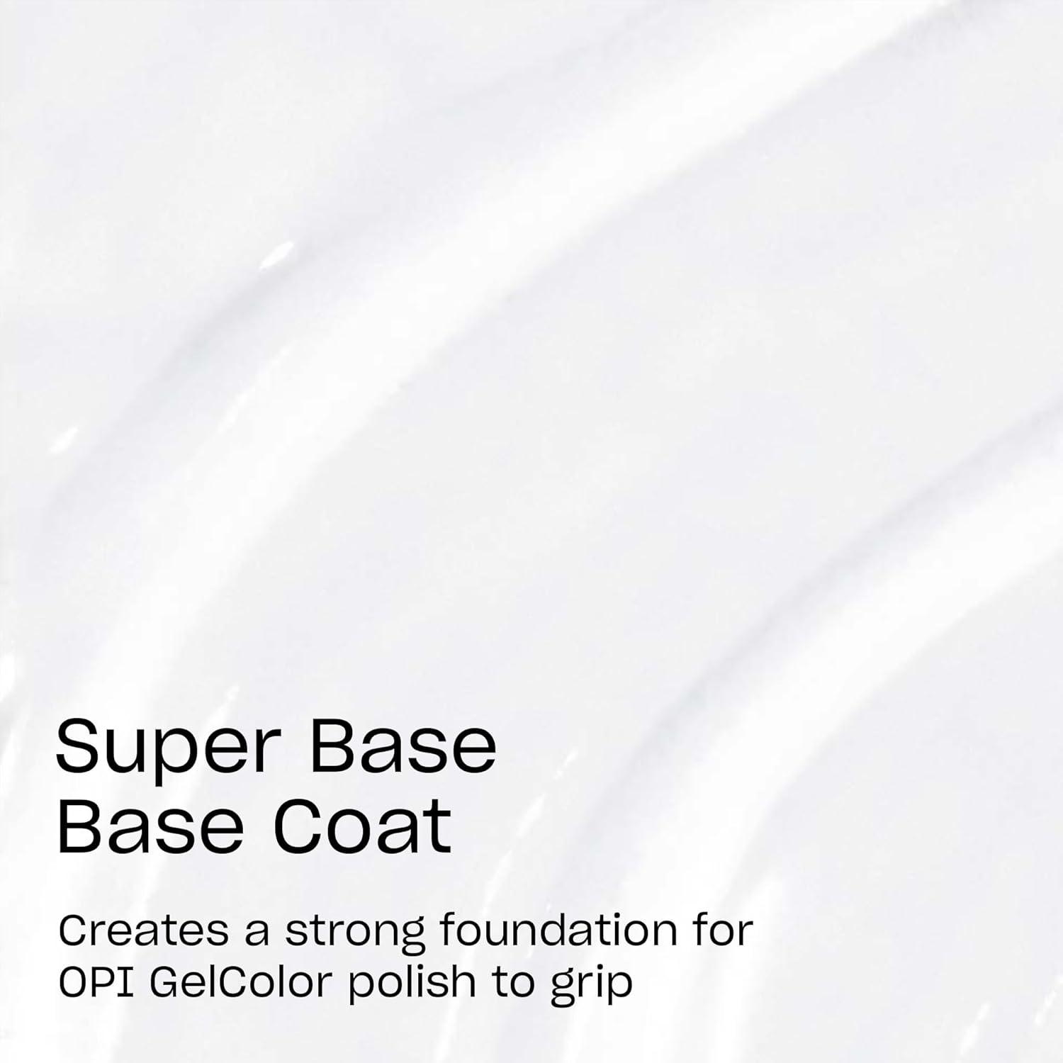 imageOPI GelColor Super Base Base Coat  Gel Nail Polish Base Coat  Protects Nail Prevents Discoloration Self Corrects