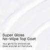 imageOPI GelColor Super Gloss No Wipe Top Coat  Gel Nail Polish No Wipe Top Coat  For Nail Art Chrome High Gloss Shine