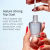 imageOPI Nature Strong Natural Origin Nail Polish  Clear Gel Like EcoFriendly Nail Polish Base Coat ampamp Top Coat  Plant Based Vegan Cruelty FreeNature Strong Top Coat