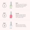imageOPI Nature Strong Natural Origin Nail Polish  Opaque White Gray ampamp Black Crme EcoFriendly Nail Polish  Plant Based Vegan Cruelty FreeStrong as Shell
