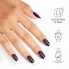 imageOPI On Point O Suzi Mio  Short Round Dark Purple Press On Nails  24 Count with Nail Glue  Long Lasting Reusable Nondamaging  Fall 2025 Shades
