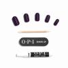 imageOPI On Point O Suzi Mio  Short Round Dark Purple Press On Nails  24 Count with Nail Glue  Long Lasting Reusable Nondamaging  Fall 2025 Shades