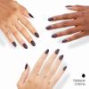 imageOPI On Point O Suzi Mio  Short Round Dark Purple Press On Nails  24 Count with Nail Glue  Long Lasting Reusable Nondamaging  Fall 2025 Shades