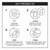 imageOPI On Point Press On Nails  Short Round Classic ampamp Accent Nail Art Press On Nails  24 Count With Nail Glue  Instant PressOn Mani  Long Lasting Reusable NondamagingAll Ice on Alpine Snow