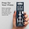 imageOPI On Point Press On Nails  Short Round Classic ampamp Accent Nail Art Press On Nails  24 Count With Nail Glue  Instant PressOn Mani  Long Lasting Reusable NondamagingMidnight Mantra