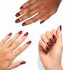 imageOPI On Point Press On Nails  Short Round Classic ampamp Accent Nail Art Press On Nails  24 Count With Nail Glue  Instant PressOn Mani  Long Lasting Reusable NondamagingGot the Blues for Red