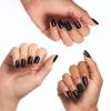 imageOPI On Point Press On Nails  Short Round Classic ampamp Accent Nail Art Press On Nails  24 Count With Nail Glue  Instant PressOn Mani  Long Lasting Reusable NondamagingLittle Black Onyx Dress