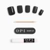 imageOPI On Point Press On Nails  Short Round Classic ampamp Accent Nail Art Press On Nails  24 Count With Nail Glue  Instant PressOn Mani  Long Lasting Reusable NondamagingLittle Black Onyx Dress