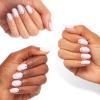 imageOPI On Point Press On Nails  Square Squoval ampamp Almond Shape Nail Art  Short to Long Length  24 Count With Nail Glue  Instant PressOn Mani  OPIm Dreaming CollectionPastel Me U Love Me