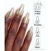 imageOPI xPRESSON Press on Nails  Long Coffin Shape Nail Art  30 Count With Glue  Instant GelLike Salon Manicure  Long Lasting Reusable NondamagingBreak the Gold