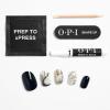 imageOPI xPRESSON Press on Nails  Short Round Classic Shape Nail Art  Dark Colors  30 Count With Glue  Instant GelLike Salon Manicure  Long Lasting Reusable NondamagingGalacTips