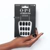 imageOPI xPRESSON Press on Nails  Short Round Classic Shape Nail Art  Dark Colors  30 Count With Glue  Instant GelLike Salon Manicure  Long Lasting Reusable NondamagingBlack Onyx