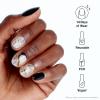 imageOPI xPRESSON Press on Nails  Short Round Classic Shape Nail Art  Dark Colors  30 Count With Glue  Instant GelLike Salon Manicure  Long Lasting Reusable NondamagingGalacTips