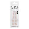 imageOPI On Point Bowjour  Short Round Nude ampamp White French Tip with Gold Bow Design Nail Art Press On Nails  24 Count with Glue  Long Lasting Reusable Nondamaging  Fall 2025 Shades