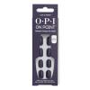 imageOPI On Point Less is Norse  Short Round Dark Deep Blue Press On Nails  24 Count with Nail Glue  Long Lasting Reusable Nondamaging  Fall 2025 Shades