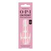 imageOPI On Point Press On Nails  Short Round Classic ampamp Accent Nail Art Press On Nails  24 Count With Nail Glue  Instant PressOn Mani  Long Lasting Reusable NondamagingPrincesses Rule