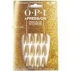 imageOPI xPRESSON Press on Nails  Long Coffin Shape Nail Art  30 Count With Glue  Instant GelLike Salon Manicure  Long Lasting Reusable NondamagingBreak the Gold